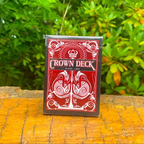 Other - Crown Red v1 Playing Cards